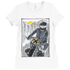 enjoy the ride Ladies Fitted T-Shirt