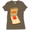best breakfast Ladies Fitted T-Shirt
