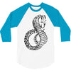 tribal cobra 3/4 Sleeve Shirt
