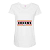 Queens Nyc Maternity Scoop Neck T-shirt