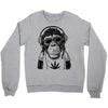 monkey hipster Crewneck Sweatshirt