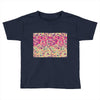 pink triangle print Toddler T-shirt