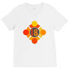 orange 18 V-Neck Tee