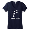 keepin' it real Women's V-Neck T-Shirt