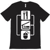 v2 eat sleep computer mouse T-Shirt