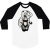 cat woman 3/4 Sleeve Shirt