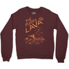 the floor is lava Crewneck Sweatshirt