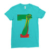 stand with colin Ladies Fitted T-Shirt