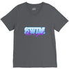 swim like a girl neon V-Neck Tee