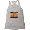 life's a game basketball Racerback Tank