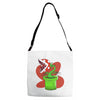 piranha plant Adjustable Strap Totes