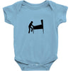 funny caution pinball wiz square Baby Bodysuit
