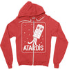 atardis doctor who Zipper Hoodie