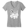 cat got your soul Women's V-Neck T-Shirt