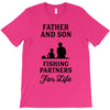 Father and Son Fishing Partners For Life T-Shirt