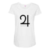 moment best Maternity Scoop Neck T-shirt