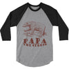 papa the strong 3/4 Sleeve Shirt