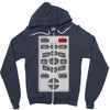 rude remote control, ideal funny birthday gift or present Zipper Hoodie