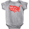 God Shed His Grace On Thee Baby Bodysuit