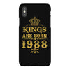 kings are born in 1988 iPhoneX