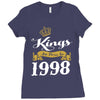kings are born in 1998 Ladies Fitted T-Shirt
