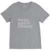 person against humanity V-Neck Tee