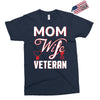 Mom Wife Veteran - Veterans Day T-Shirt Gifts Exclusive T-shirt