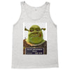 shrek mug shot funny Tank Top