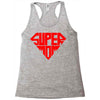 super mom 1 png Racerback Tank