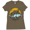 summer time Ladies Fitted T-Shirt