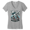 polar bear hunting Women's V-Neck T-Shirt