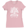 Papaw The Man The Myth The Legend Ladies Fitted T-Shirt