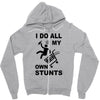 my own stunst Zipper Hoodie
