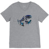 alien terror from deep space V-Neck Tee