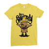 stay squirrely Ladies Fitted T-Shirt