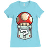 pocket power Ladies Fitted T-Shirt