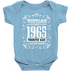 vintage made in 1965 perfectly aged a living legend Baby Bodysuit