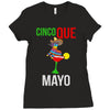 cinco que mayo Ladies Fitted T-Shirt