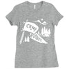 camp vibes Ladies Fitted T-Shirt
