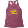 boston 617 strong Racerback Tank