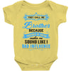 They Call Me Brother Partner in Crime Baby Onesie