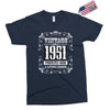 vintage made in 1951 perfectly aged a living legend Exclusive T-shirt