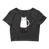 cat love person! Crop Top