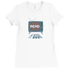 read a book Ladies Fitted T-Shirt