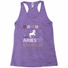 santa aries xhristmas ugly t shirts Racerback Tank