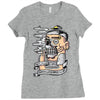 you burn yourself Ladies Fitted T-Shirt