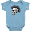 evil skull Baby Onesie