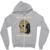 skullet Zipper Hoodie