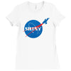 super makin bacon pancakes 2 Ladies Fitted T-Shirt