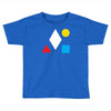 clean bandit shapes geometric Toddler T-shirt